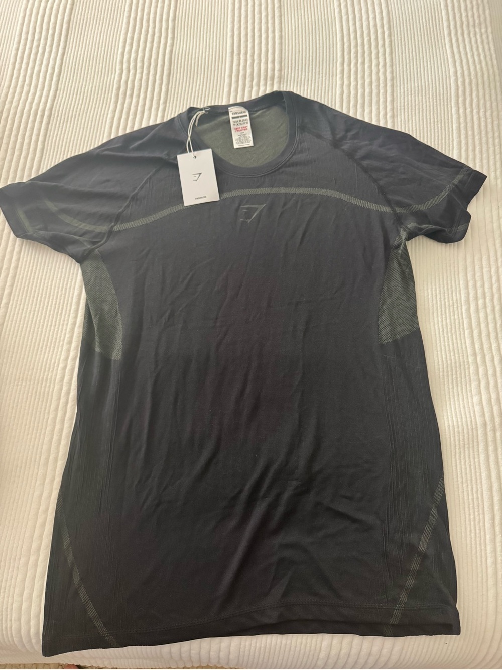 Gymshark Seamless Short Sleeve Performance Tee - Black